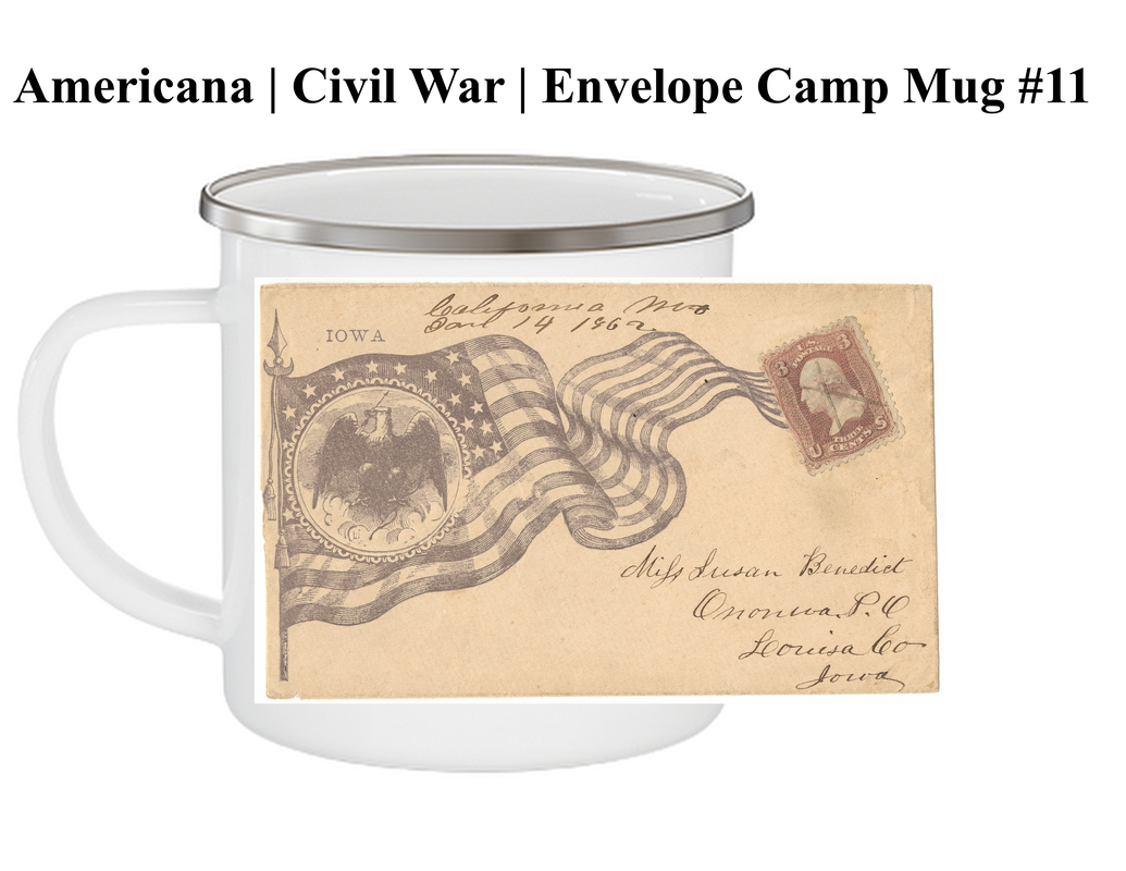 Americana | Civil War | Envelopes | Camp Mug #11