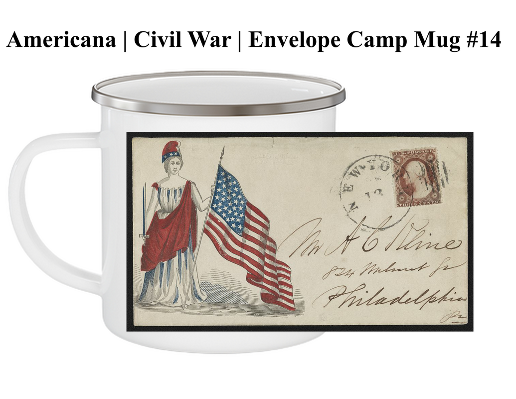 Americana | Civil War | Envelopes | Camp Mug #14