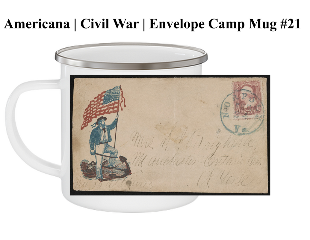 Americana | Civil War | Envelopes | Camp Mug #21