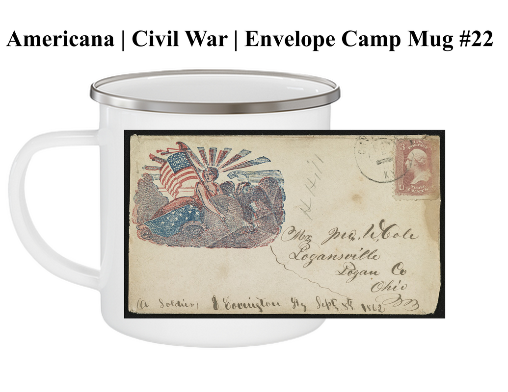 Americana | Civil War | Envelopes | Camp Mug #22
