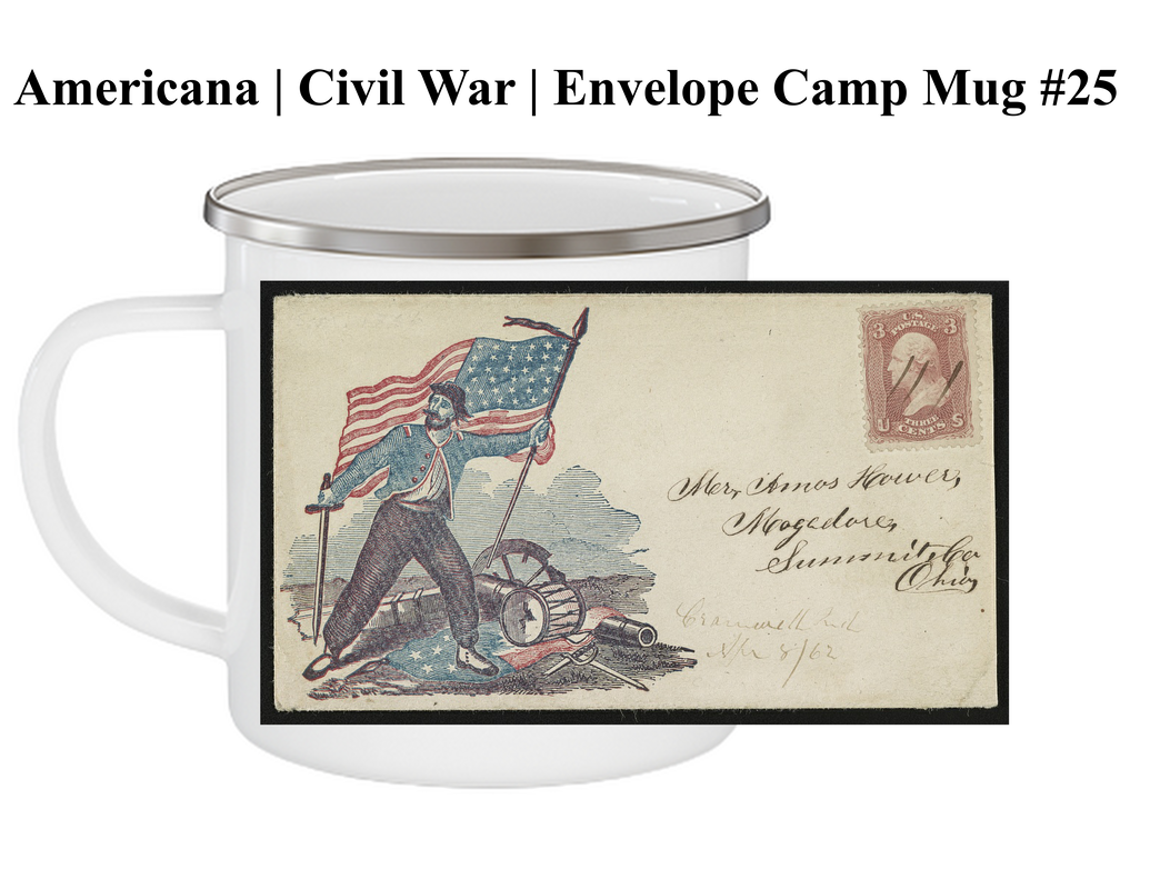 Americana | Civil War | Envelopes | Camp Mug #25