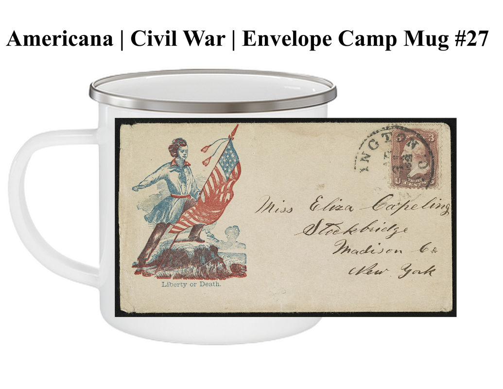 Americana | Civil War | Envelopes | Camp Mug #27
