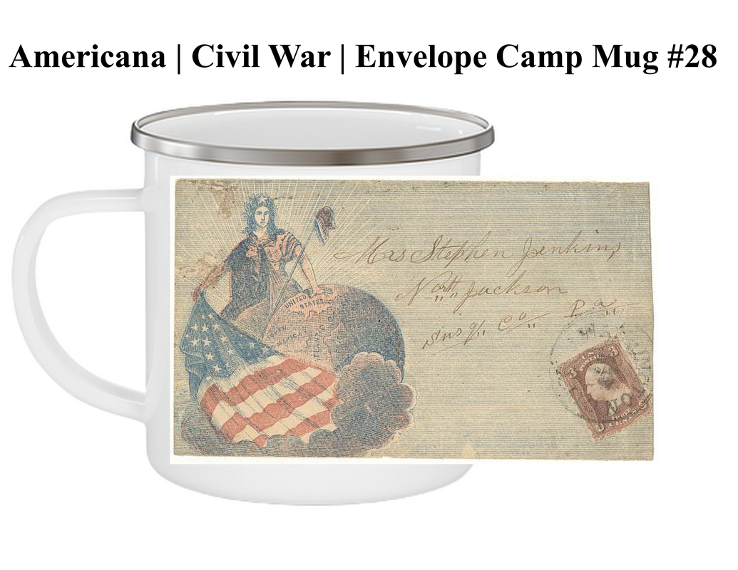 Americana | Civil War | Envelopes | Camp Mug #28
