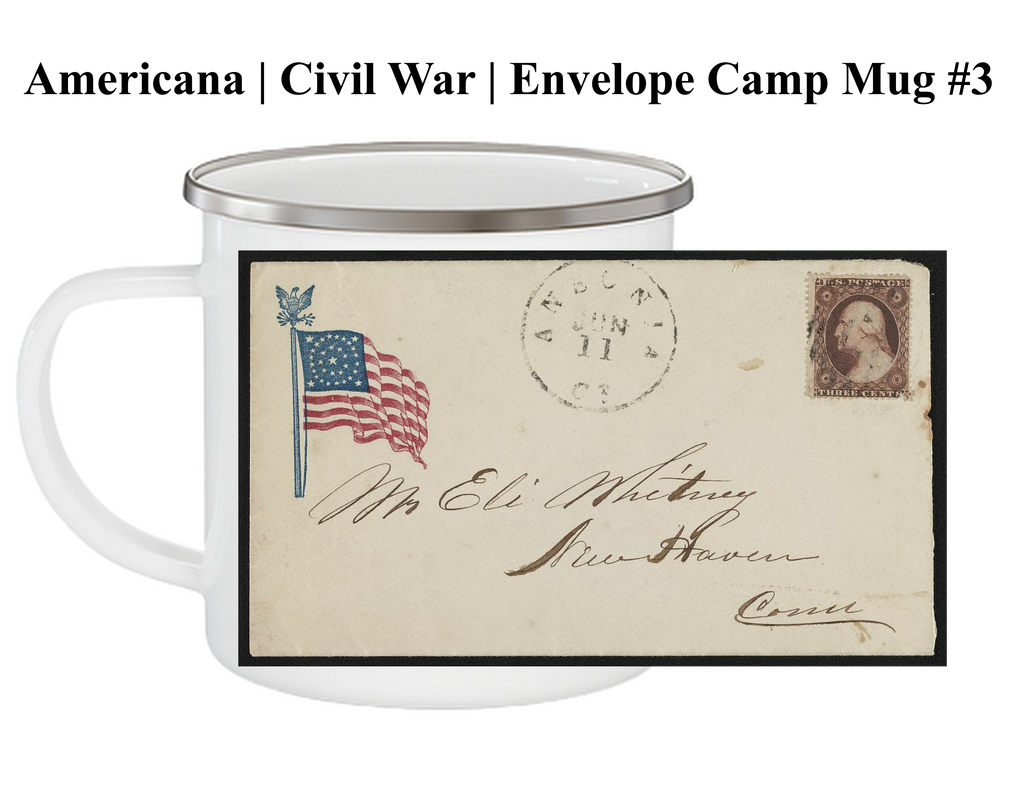 Americana | Civil War | Envelopes | Camp Mug #3