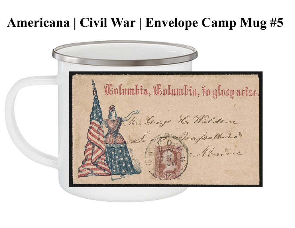 Americana | Civil War | Envelopes | Camp Mug #5