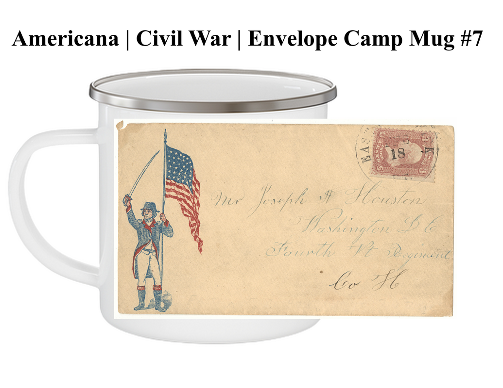 Americana | Civil War | Envelopes | Camp Mug #7
