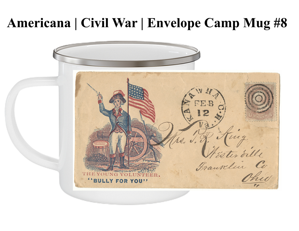 Americana | Civil War | Envelopes | Camp Mug #8
