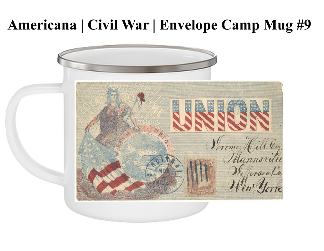 Americana | Civil War | Envelopes | Camp Mug #9